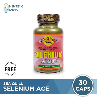 Sea Quill Selenium Plus ACE - Suplemen Antioksidan dan Anti Aging - Menteng Farma