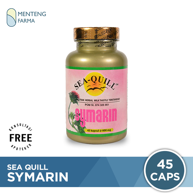 Sea Quill Symarin Max Isi 45 Kapsul - Menteng Farma