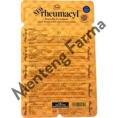 Neo Rheumacyl 20 Tablet - Obat Pereda Nyeri Otot - Menteng Farma
