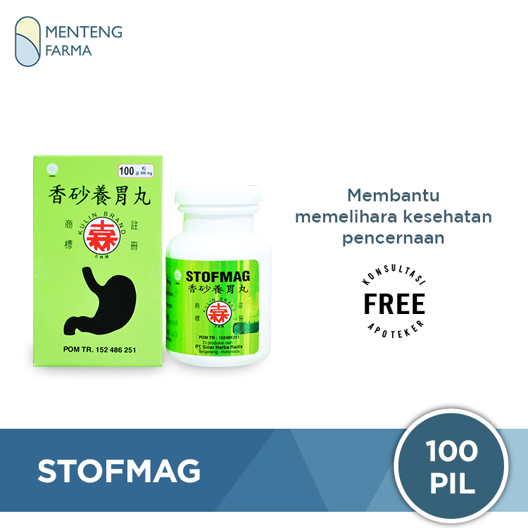 Sehat Lambung Xiang Sha Yang Wei Wan (Stofmag) - Menteng Farma