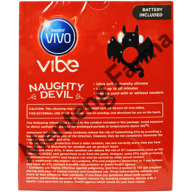 Vivo Vibe Naughty Black Devil - Menteng Farma