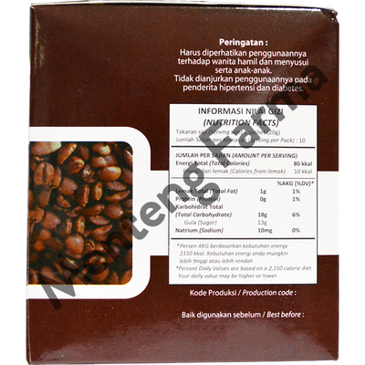 Limmit Neo Coffee Premium Sachet - Kopi Limmit Stamina - Menteng Farma