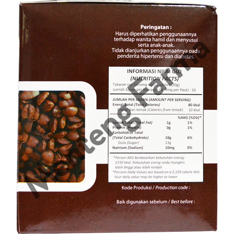 Limmit Neo Coffee Premium Sachet - Kopi Limmit Stamina - Menteng Farma