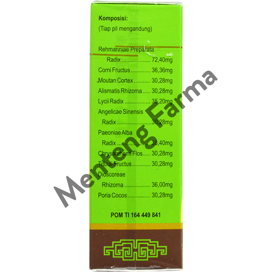 Ming Mu Di Huang Wan - Memelihara dan Meningkatkan Kesehatan Mata – Apotek
