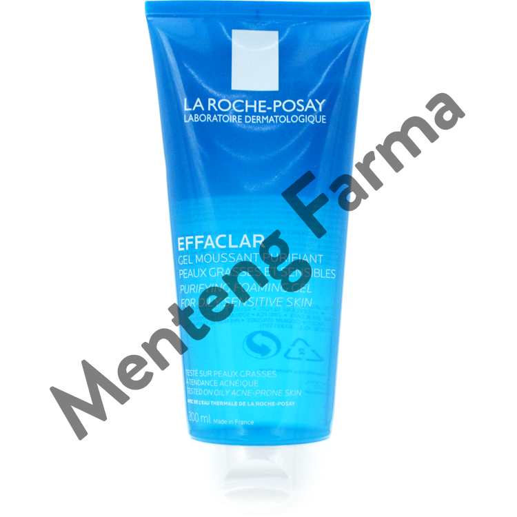 La Roche Posay Effaclar Purifying Foaming Gel 200 mL - Gel Pembersih Wajah - Menteng Farma