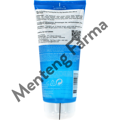 La Roche Posay Effaclar Purifying Foaming Gel 200 mL - Gel Pembersih Wajah - Menteng Farma