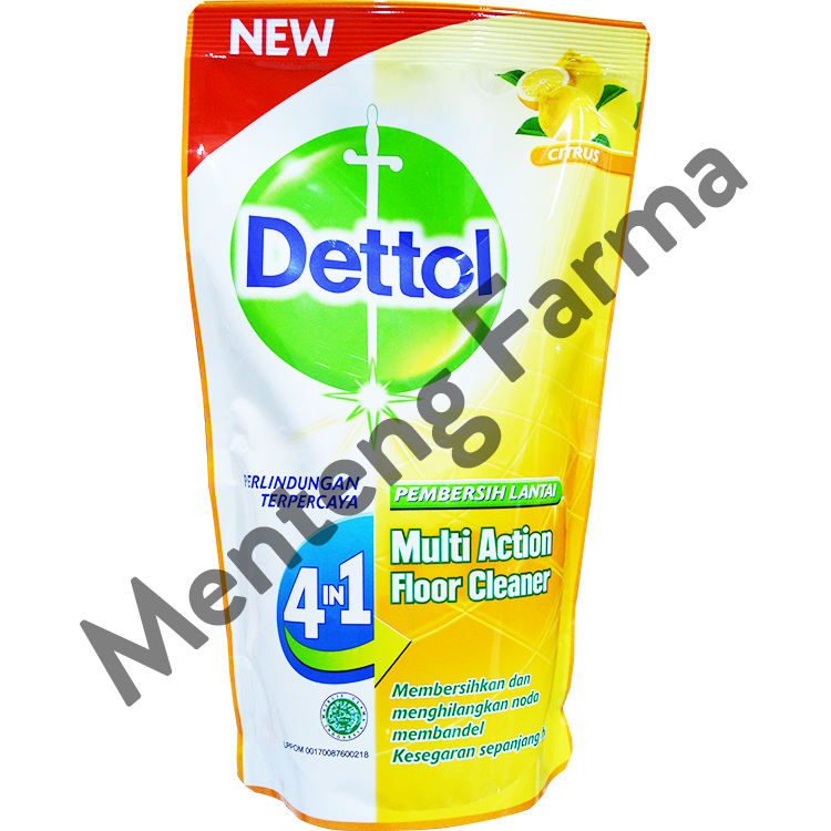 Dettol Multi Action Floor Cleaner Citrus 700 ML - Pembersih Lantai - Menteng Farma