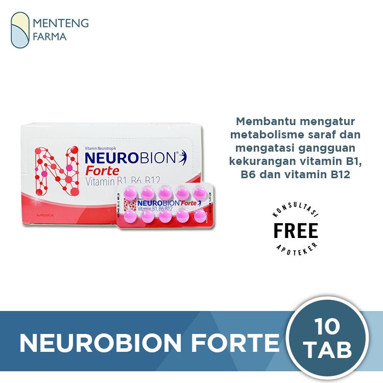 Neurobion Forte - Suplemen Kesehatan Saraf - Menteng Farma