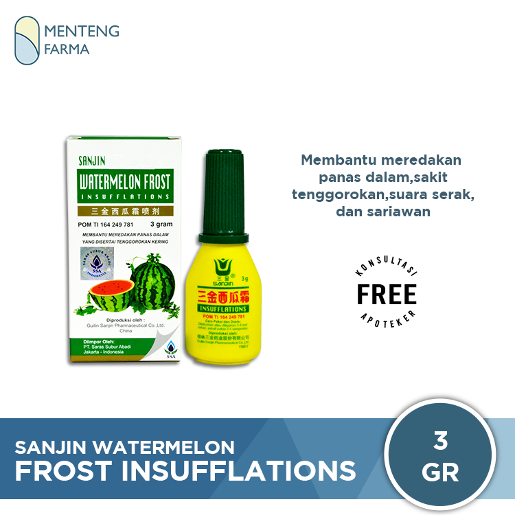 Sanjin Watermelon Frost Insufflations - Menteng Farma