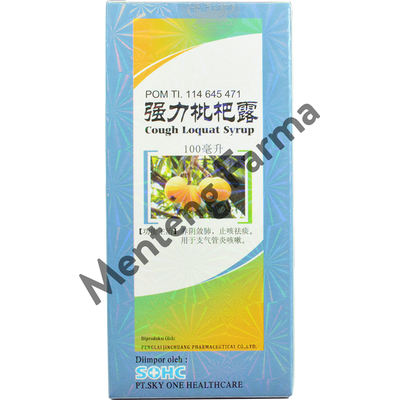 Cough Loquat Syrup (Qiangli Pipa Lu) - Menteng Farma