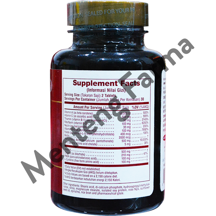 Natures Plus Ultra Hair 60 Tablet - Suplemen Kesehatan Rambut – Apotek