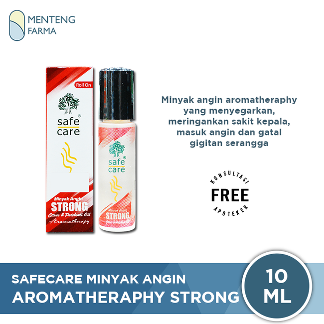 Safe Care Minyak Angin Aromatherapy Strong - Menteng Farma