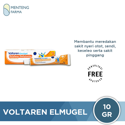 Voltaren Emulgel Suplemen Kesehatan [10 g] - Menteng Farma