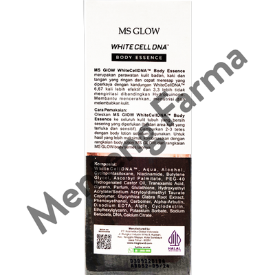 Ms Glow Body Essence White Cell DNA 100 mL - Menteng Farma