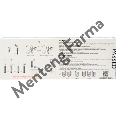 Rapid Test Swab Antigen New Lungene 1 Set - Menteng Farma