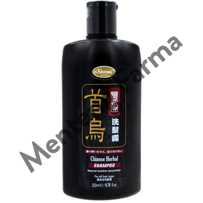 O'Naomi Chinese Herbal Shampoo 200 mL - Shampo Anti rontok dan Penyubur rambut - Menteng Farma