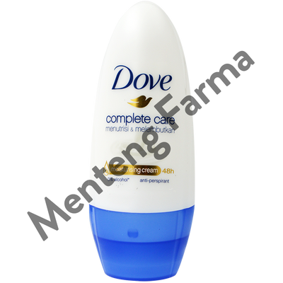 Dove Deodorant Roll On Original 40 ML - Menutrisi dan Melembutkan Kulit Ketiak - Menteng Farma