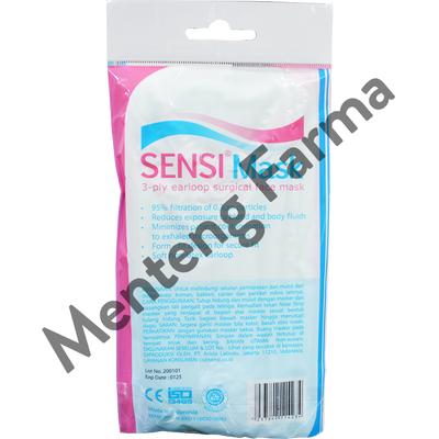 Sensi Mask Earloop Isi 6 Masker - Menteng Farma