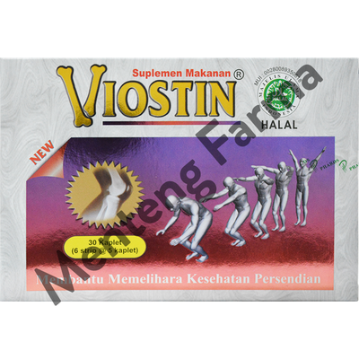 Viostin Halal 30 Kaplet - Suplemen Kesehatan Persendian - Menteng Farma