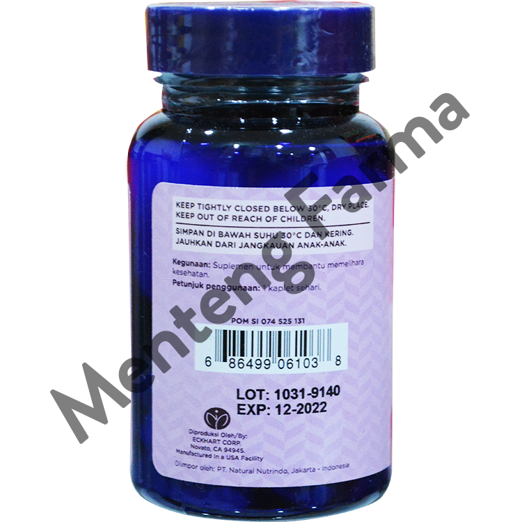 Wellness Antiox Formula Isi 30 Kaplet - Antioksidan Penangkal Radikal - Menteng Farma