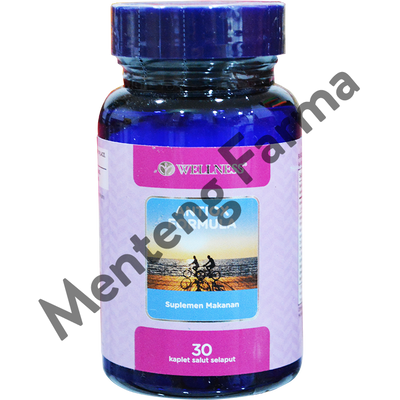 Wellness Antiox Formula Isi 30 Kaplet - Antioksidan Penangkal Radikal - Menteng Farma