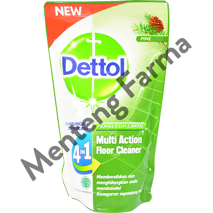 Dettol Multi Action Floor Cleaner Pine 700 ML - Pembersih Lantai - Menteng Farma