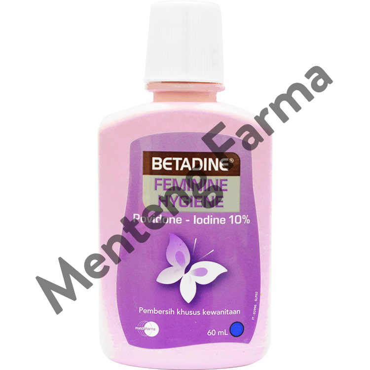 Betadine Feminine Hygiene 60 mL - Pembersih Kewanitaan - Menteng Farma
