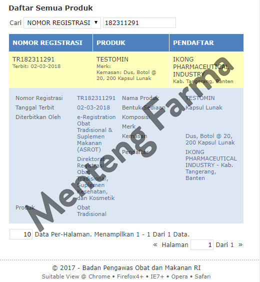 Testomin - Membantu Memelihara Stamina Pria - Menteng Farma