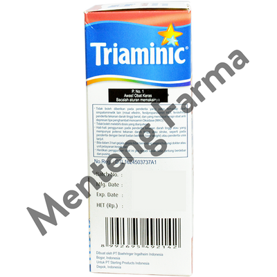 Triaminic Syrup Batuk dan Pilek (Rasa Berry) - Menteng Farma