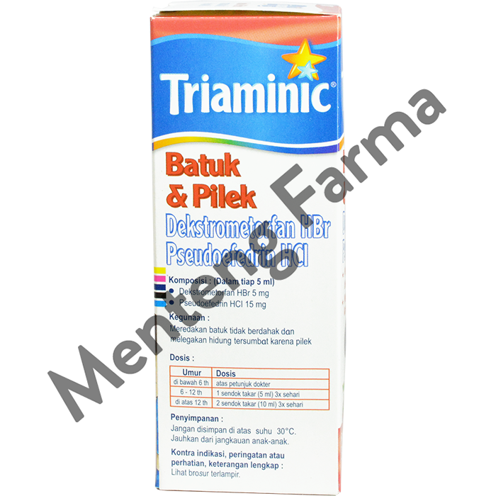 Triaminic Syrup Batuk dan Pilek (Rasa Berry) - Menteng Farma