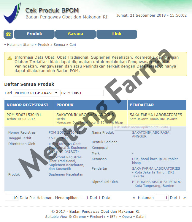 Sakatonik abc Rasa Anggur - Multivitamin Pertumbuhan Anak - Menteng Farma