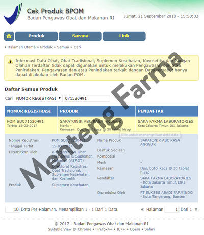 Sakatonik abc Rasa Anggur - Multivitamin Pertumbuhan Anak - Menteng Farma