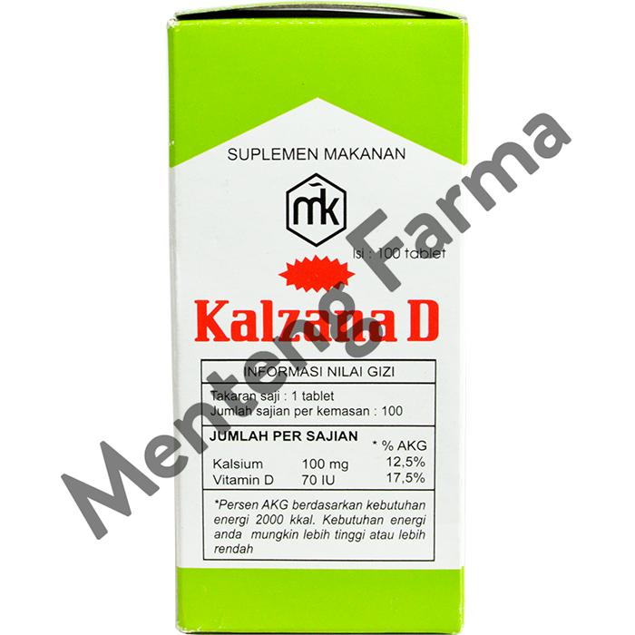 Kalzana D Tablet Kunyah - Menteng Farma