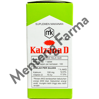Kalzana D Tablet Kunyah - Menteng Farma