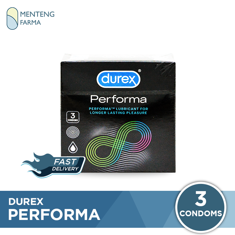 Kondom Durex Performa - Isi 3 - Menteng Farma