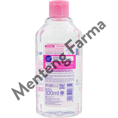 Biore Make Up Remover Perfect Cleansing Water Soften Up 300 ML - Pembersih Makeup Untuk Kulit Normal Dan Kering - Menteng Farma