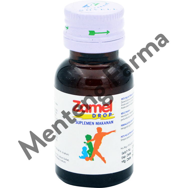Zamel Drop 16 mL - Multivitamin Pertumbuhan Anak - Menteng Farma