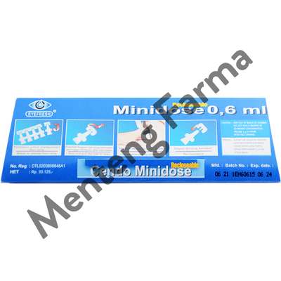 Cendo Eyefresh Minidose 0.6 mL - Obat Tetes Steril Mata Kering - Menteng Farma