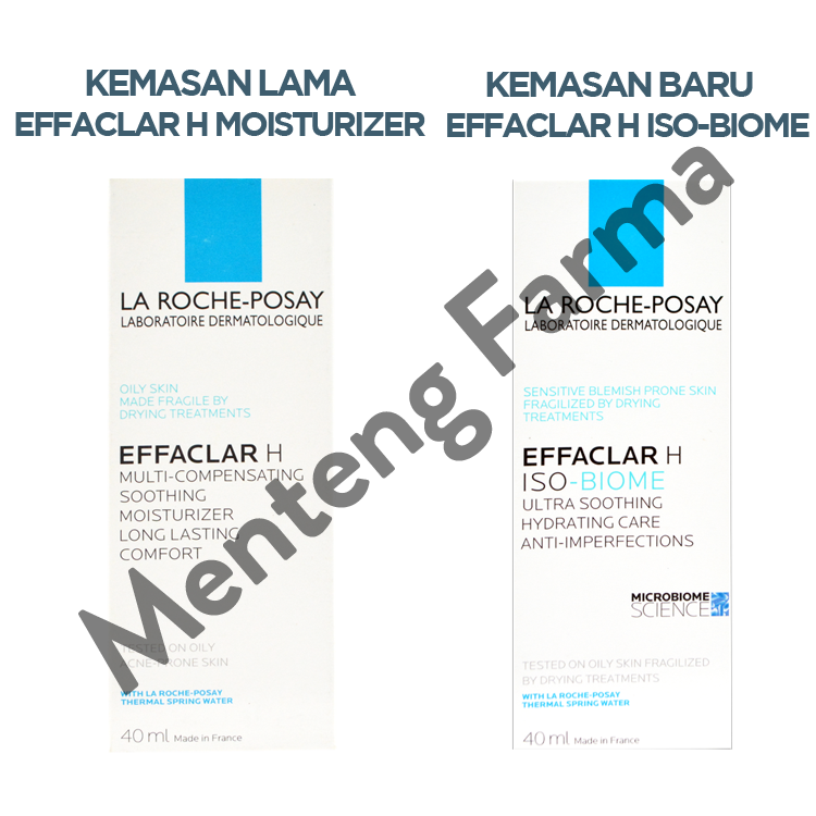 La Roche Posay Effaclar H Iso-Biome 40 mL - Pelembab Kulit Kering - Menteng Farma