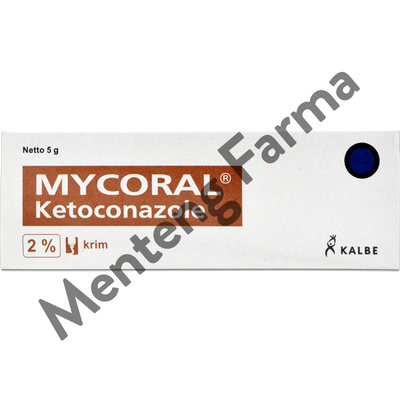 Mycoral Krim 2% - Salep Gatal Jamur - Menteng Farma