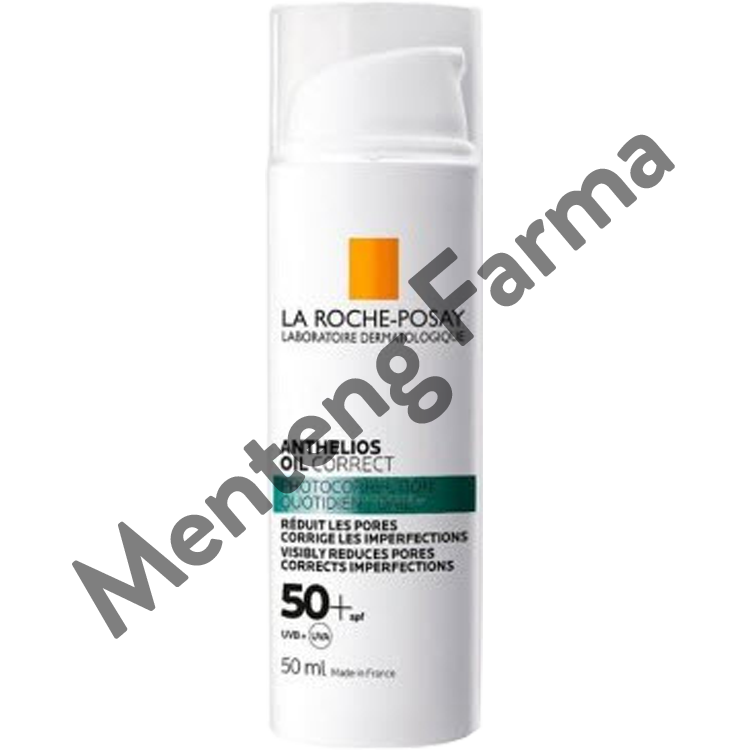 La Roche Posay Anthelios Oil Correct 50+ SPF 50 mL - Tabir Surya Kulit Berminyak dan Berjerawat - Menteng Farma