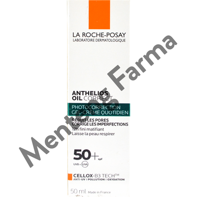 La Roche Posay Anthelios Oil Correct 50+ SPF 50 mL - Tabir Surya Kulit Berminyak dan Berjerawat - Menteng Farma