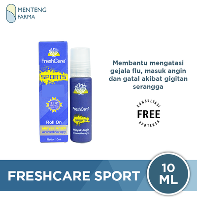 FreshCare Aromatheraphy Sport - Atasi Gejala Masuk Angin, Flu, Pegal - Menteng Farma