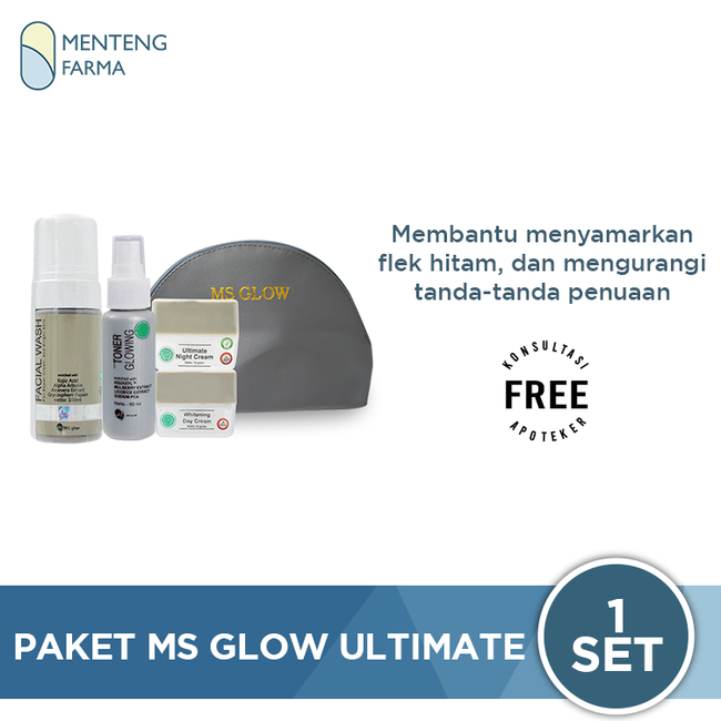 Paket Ms Glow Ultimate - Menteng Farma