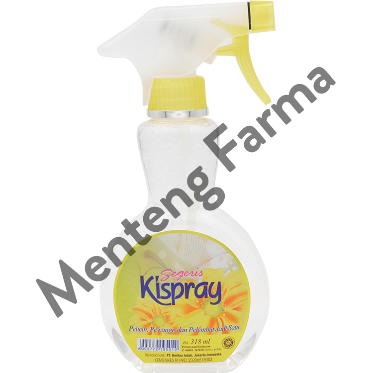 Kispray Pewangi dan Pelembut Botol Segeris 318 mL - Pewangi dan Pelembut Pakaian - Menteng Farma