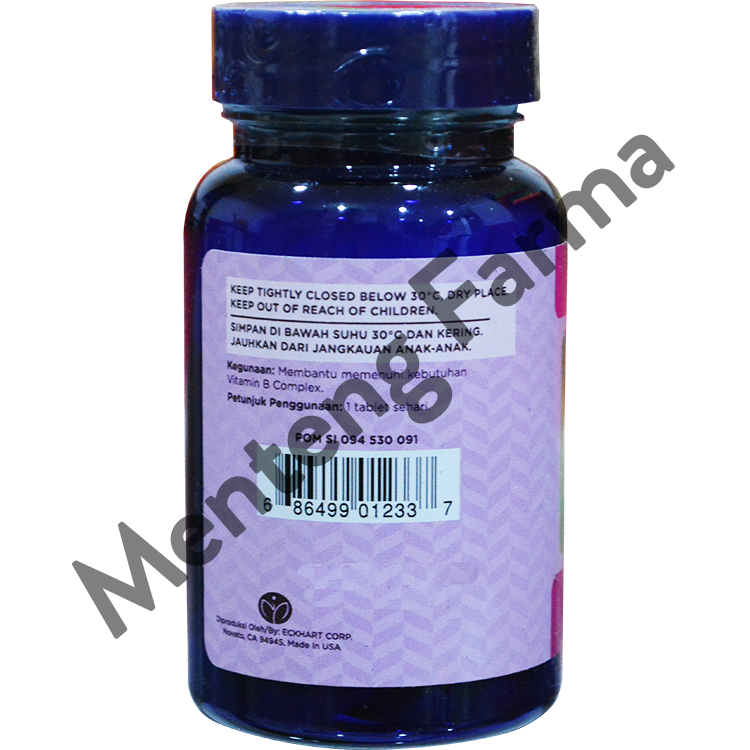 Wellness Mega B Complex Isi 30 Tablet - Vitamin Anti Stress dan Saraf - Menteng Farma