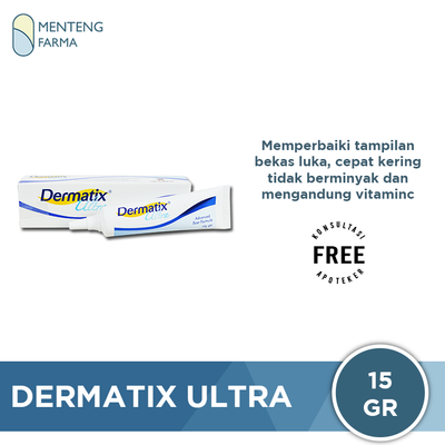 Dermatix Ultra Gel 15 Gr - Penghilang Bekas Luka Dan Perawatan Keloid - Menteng Farma