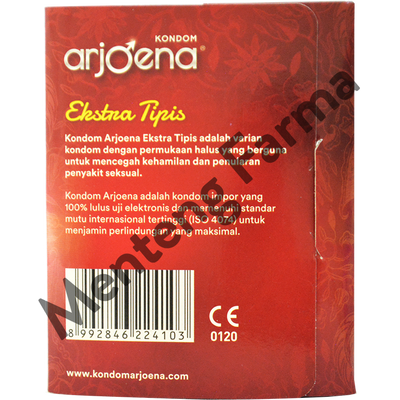 Kondom Arjoena Ekstra Tipis - Isi 3 - Menteng Farma
