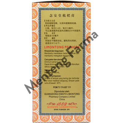 Obat Batuk Kingto Limontong Peipakoa 300 ml - Menteng Farma