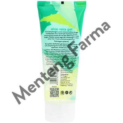 Emina Aloe Vera Gel 60 mL - Pelembap Alami Kulit Wajah - Menteng Farma